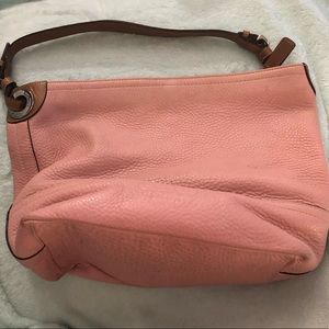 Coach Soft Leather Handbag - Pink